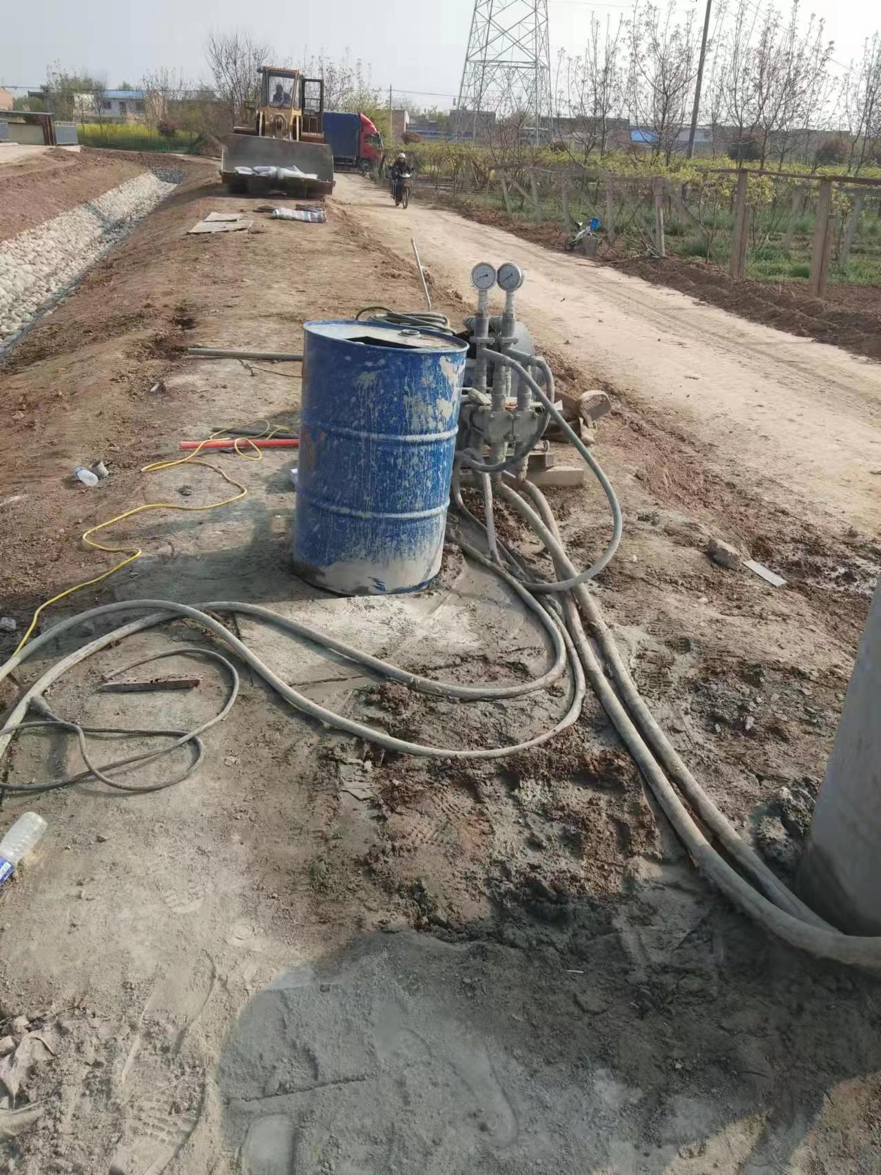 龙马潭双液注浆