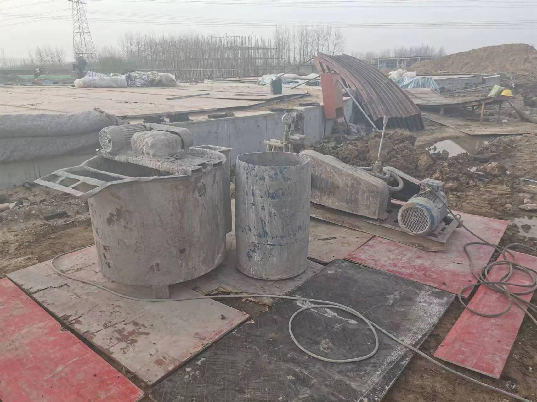 龙马潭设备基础注浆