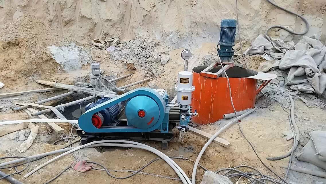 龙马潭顶管注浆