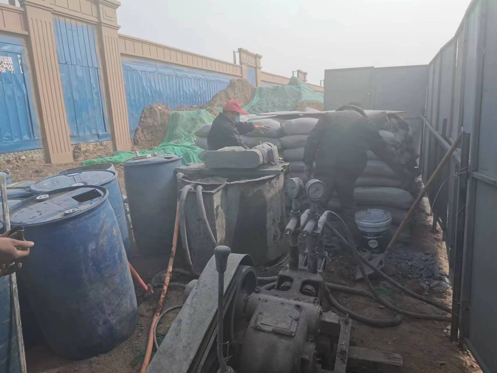 龙马潭房屋下沉注浆